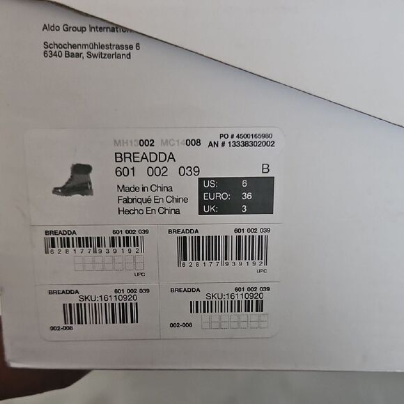 Aldo Women's Burgundy Quilted Boots - Picture 11 of 16